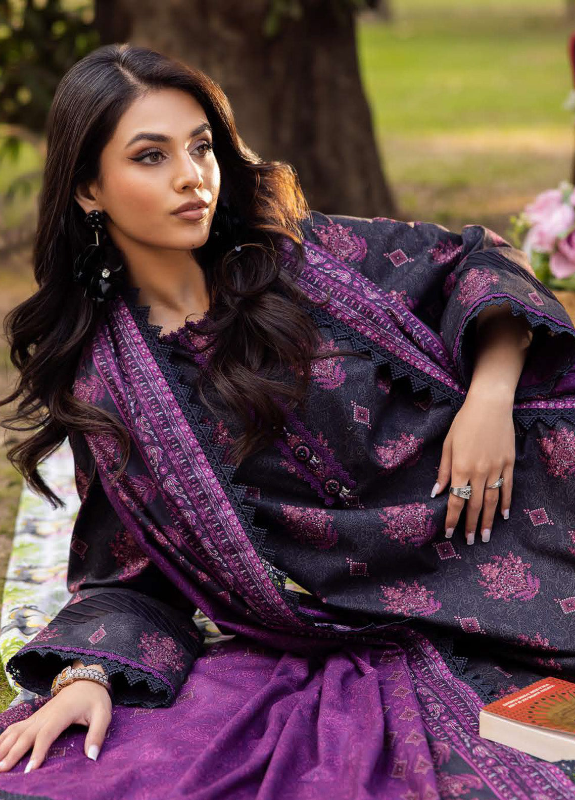 Prints by Asim Jofa Printed Lawn Suits Unstitched 3 Piece - AJ25PL4 AJUBJ-24 Prints by Asim Jofa Printed Lawn Suits Unstitched 3 Piece - AJ25PL4 AJUBJ-24