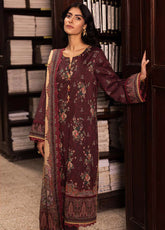 Prints by Asim Jofa Printed Lawn Suits Unstitched 3 Piece - AJ25PL4 AJUBJ-44