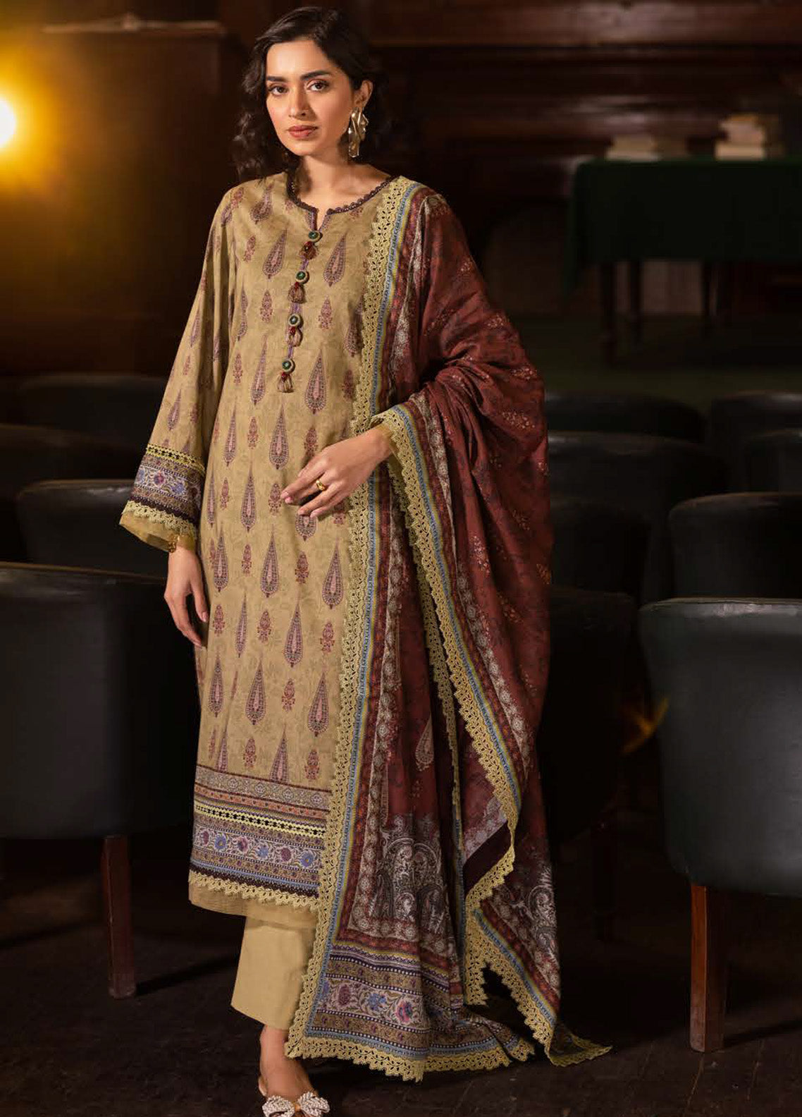 Prints by Asim Jofa Printed Lawn Suits Unstitched 3 Piece - AJ25PL4 AJUBJ-47 Prints by Asim Jofa Printed Lawn Suits Unstitched 3 Piece - AJ25PL4 AJUBJ-47