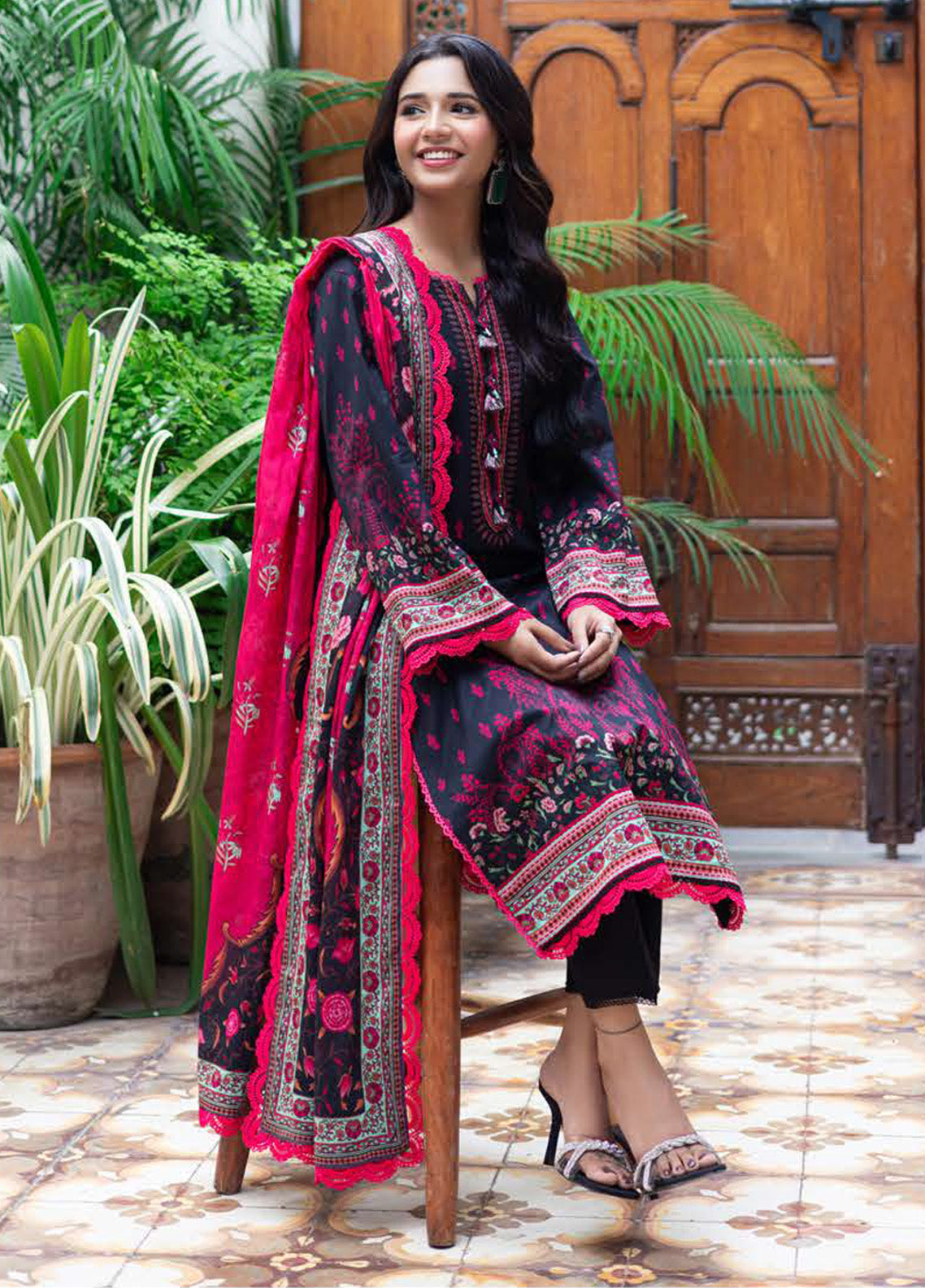Prints by Asim Jofa Printed Lawn Suits Unstitched 3 Piece - AJ25PL4 AJUUB-21 Prints by Asim Jofa Printed Lawn Suits Unstitched 3 Piece - AJ25PL4 AJUUB-21