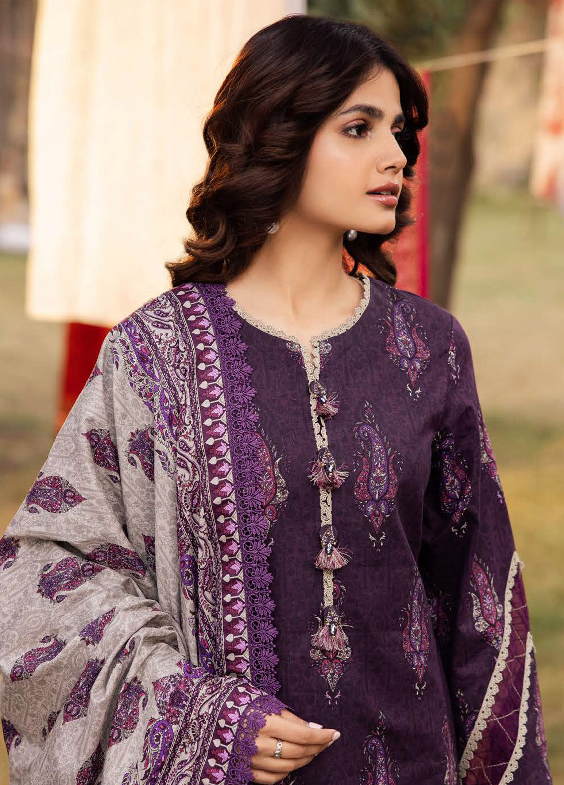 Prints by Asim Jofa Printed Lawn Suits Unstitched 3 Piece - AJ25PL5 AJUBJ-27 Prints by Asim Jofa Printed Lawn Suits Unstitched 3 Piece - AJ25PL5 AJUBJ-27
