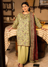 Prints by Asim Jofa Printed Lawn Suits Unstitched 3 Piece - AJ25PL5 AJUBJ-31