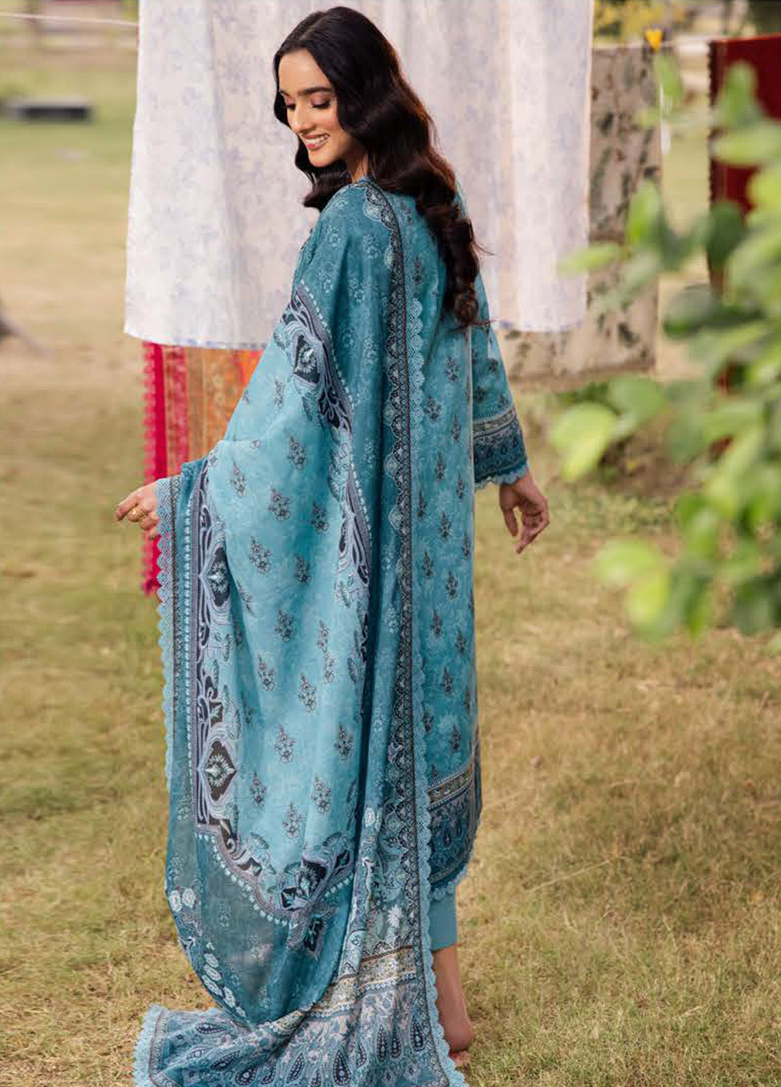 Prints by Asim Jofa Printed Lawn Suits Unstitched 3 Piece - AJ25PL5 AJUBJ-46 Prints by Asim Jofa Printed Lawn Suits Unstitched 3 Piece - AJ25PL5 AJUBJ-46
