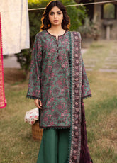 Prints by Asim Jofa Printed Lawn Suits Unstitched 3 Piece - AJ25PL6 AJUBJ-32