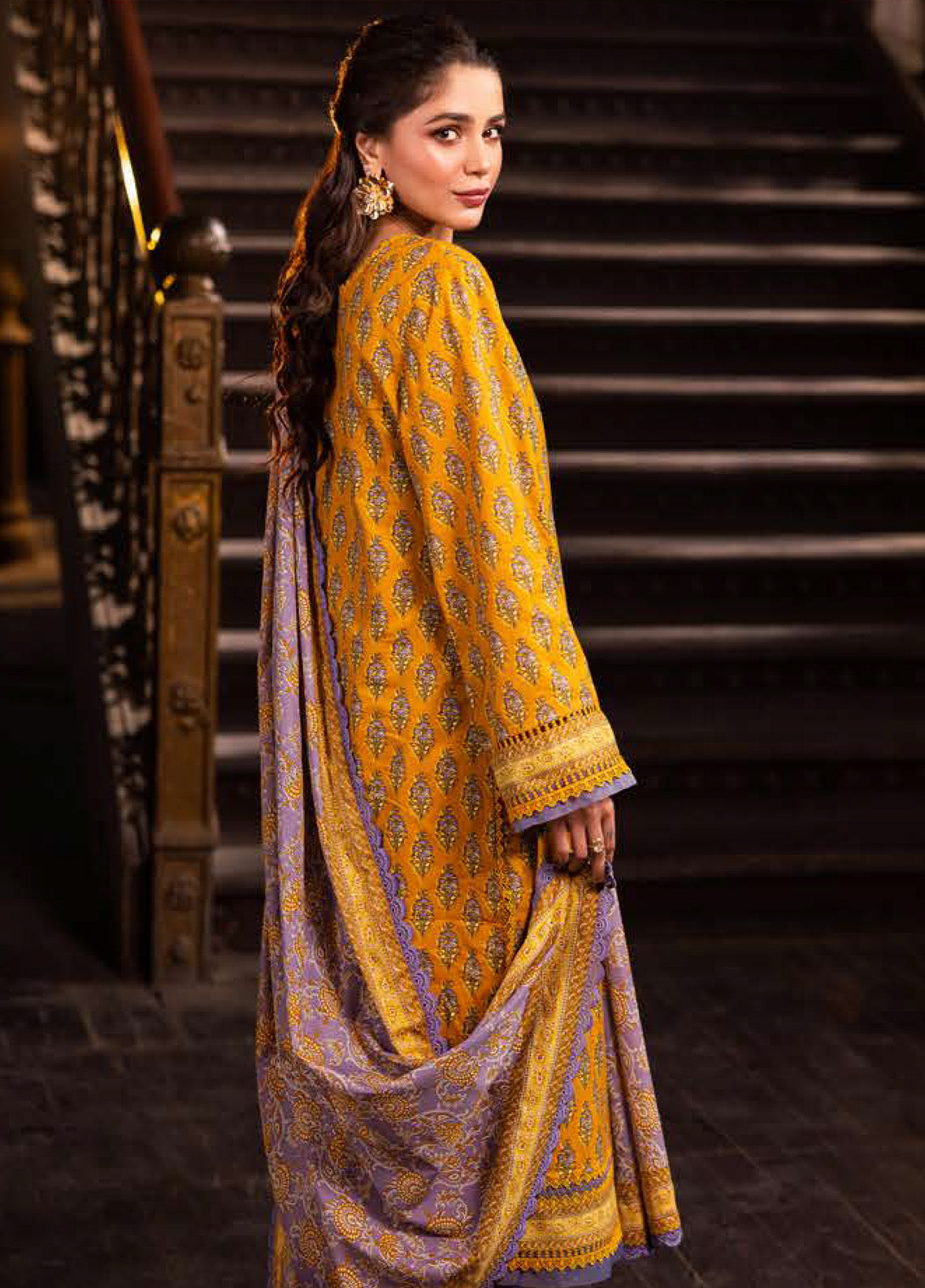 Prints by Asim Jofa Printed Lawn Suits Unstitched 3 Piece - AJ25PL6 AJUBJ-53 Prints by Asim Jofa Printed Lawn Suits Unstitched 3 Piece - AJ25PL6 AJUBJ-53