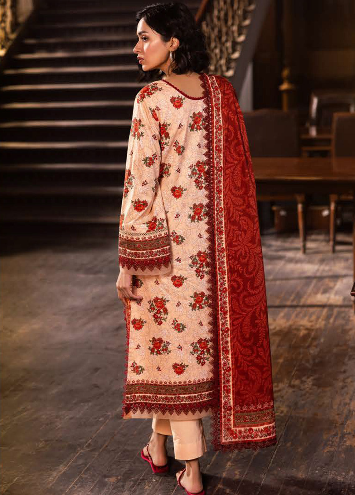 Prints by Asim Jofa Printed Lawn Suits Unstitched 3 Piece - AJ25PL6 AJUBJ-54 Prints by Asim Jofa Printed Lawn Suits Unstitched 3 Piece - AJ25PL6 AJUBJ-54