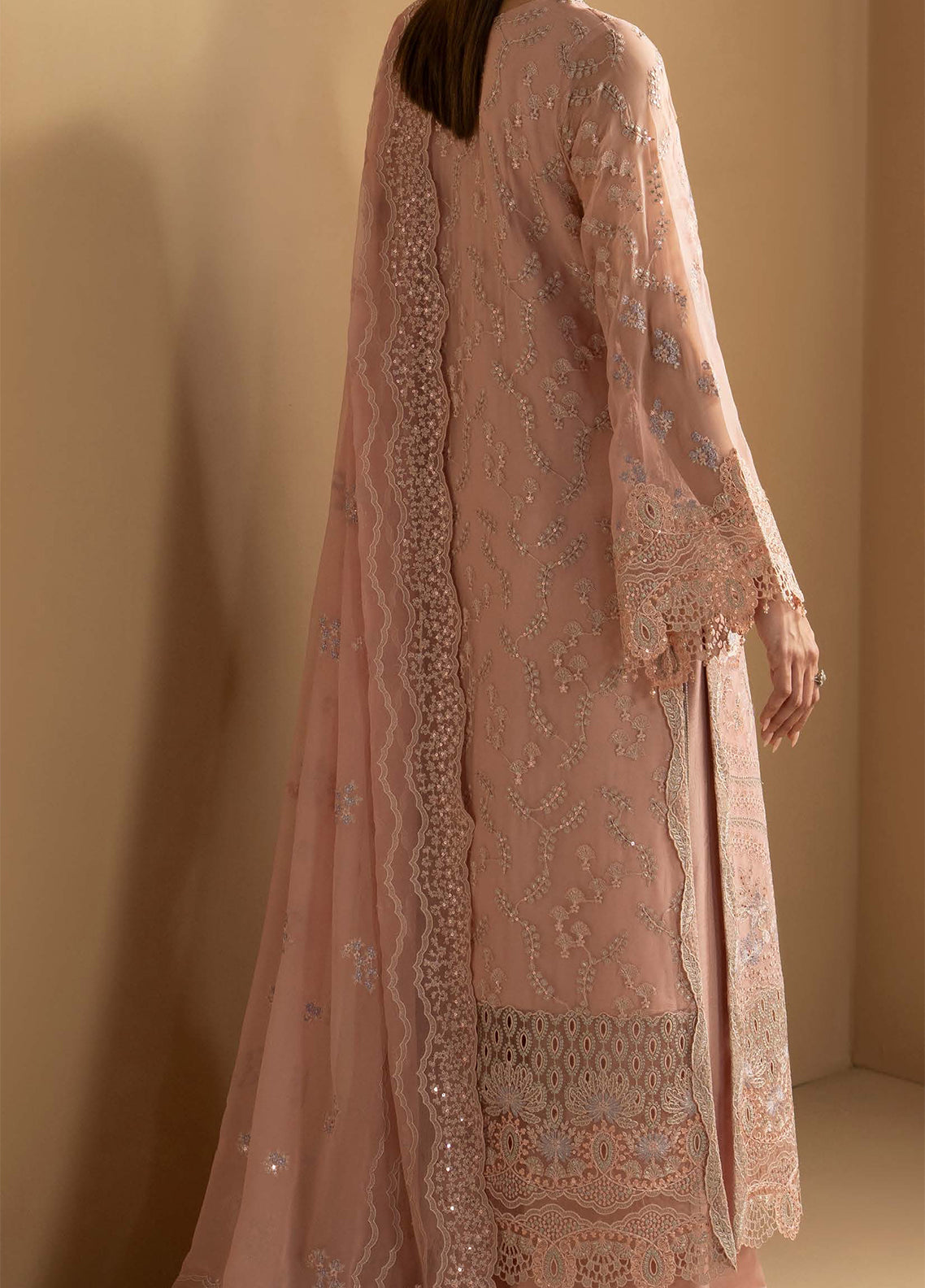 Purkashish By Lavish Premium Luxury Embroidered Chiffon 3 Piece Unstitched Suit LP26PC D-PK-02 BLUSH ROSE Purkashish By Lavish Premium Luxury Embroidered Chiffon 3 Piece Unstitched Suit LP26PC D-PK-02 BLUSH ROSE