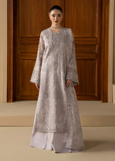 Purkashish By Lavish Premium Luxury Embroidered Chiffon 3 Piece Unstitched Suit LP26PC D-PK-07 LILAC MIST