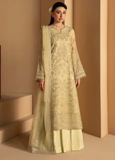Purkashish By Lavish Premium Luxury Embroidered Chiffon 3 Piece Unstitched Suit LP26PC D-PK-10 PISTACHIO GLOW
