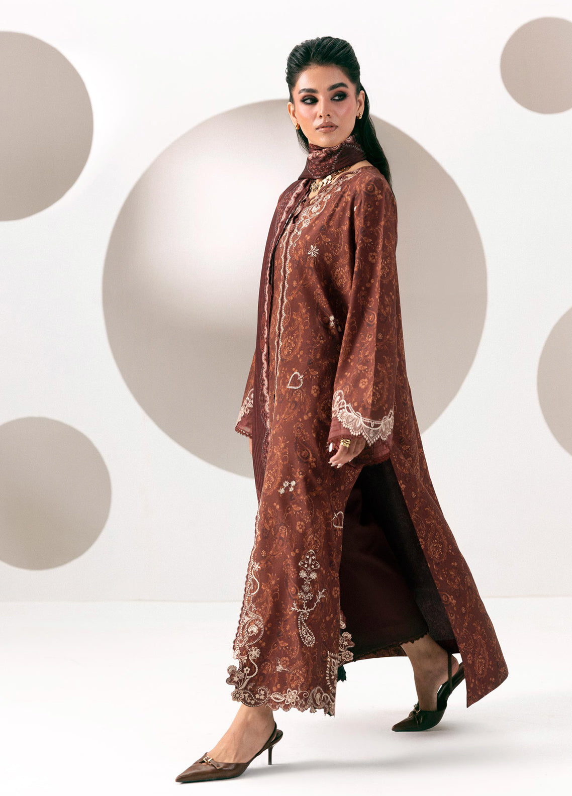 QPrints By Qalamkar Embroidered Slub Linen 3 Piece Unstitched Suit QLM26QW D-1A JAZA QPrints By Qalamkar Embroidered Slub Linen 3 Piece Unstitched Suit QLM26QW D-1A JAZA