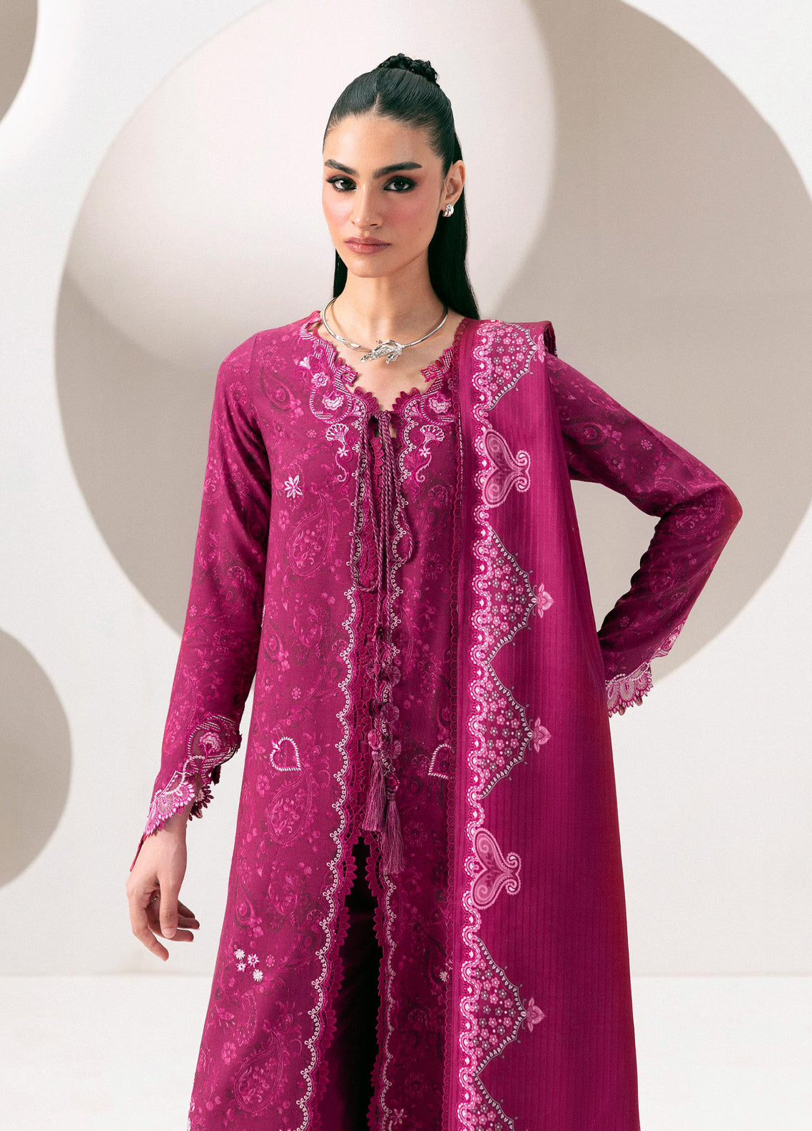 QPrints By Qalamkar Embroidered Slub Linen 3 Piece Unstitched Suit QLM26QW D-1B KAIRA QPrints By Qalamkar Embroidered Slub Linen 3 Piece Unstitched Suit QLM26QW D-1B KAIRA