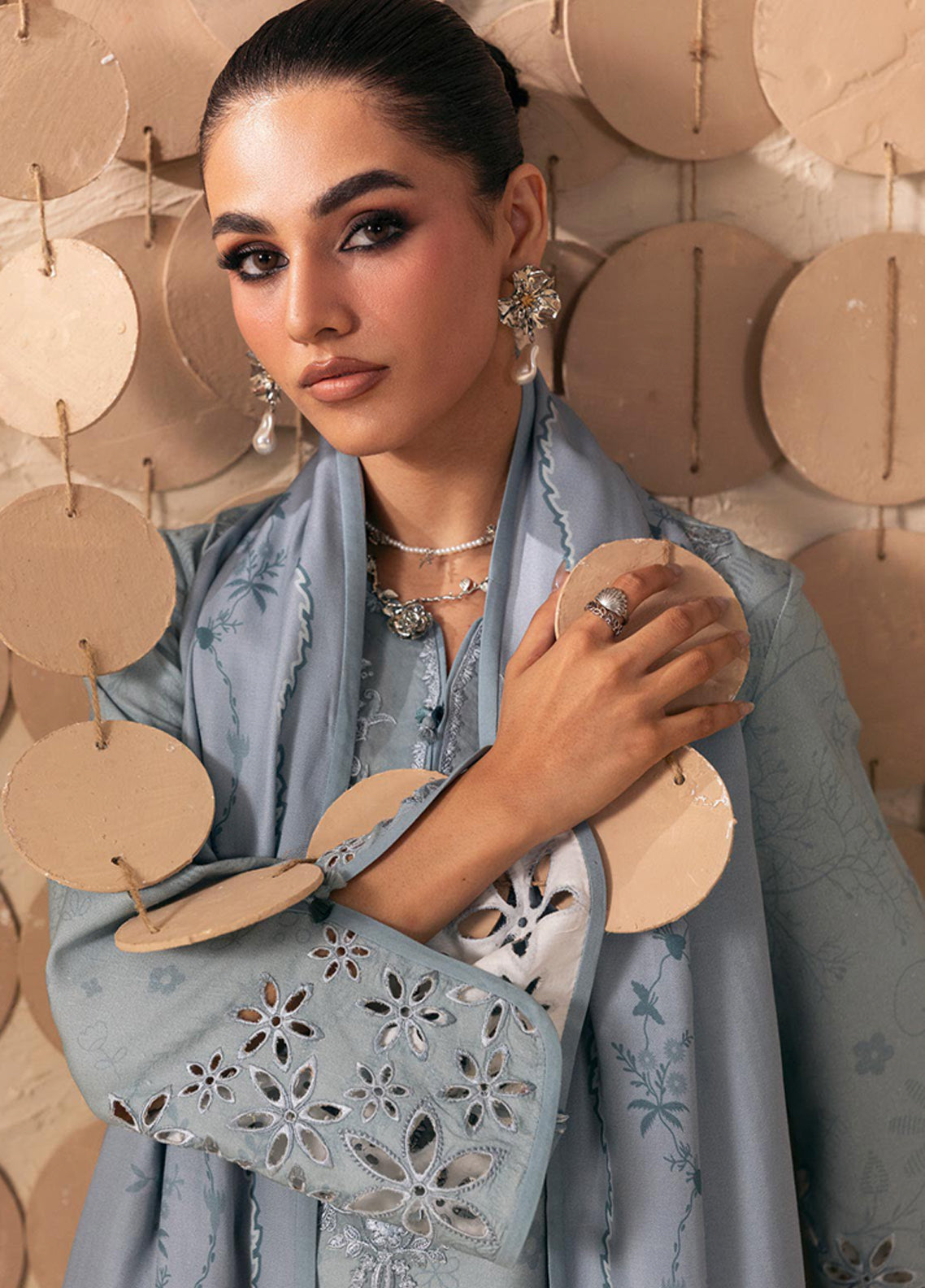 QPrints By Qalamkar Embroidered Slub Linen 3 Piece Unstitched Suit QLM26QW D-4A ORIANA QPrints By Qalamkar Embroidered Slub Linen 3 Piece Unstitched Suit QLM26QW D-4A ORIANA