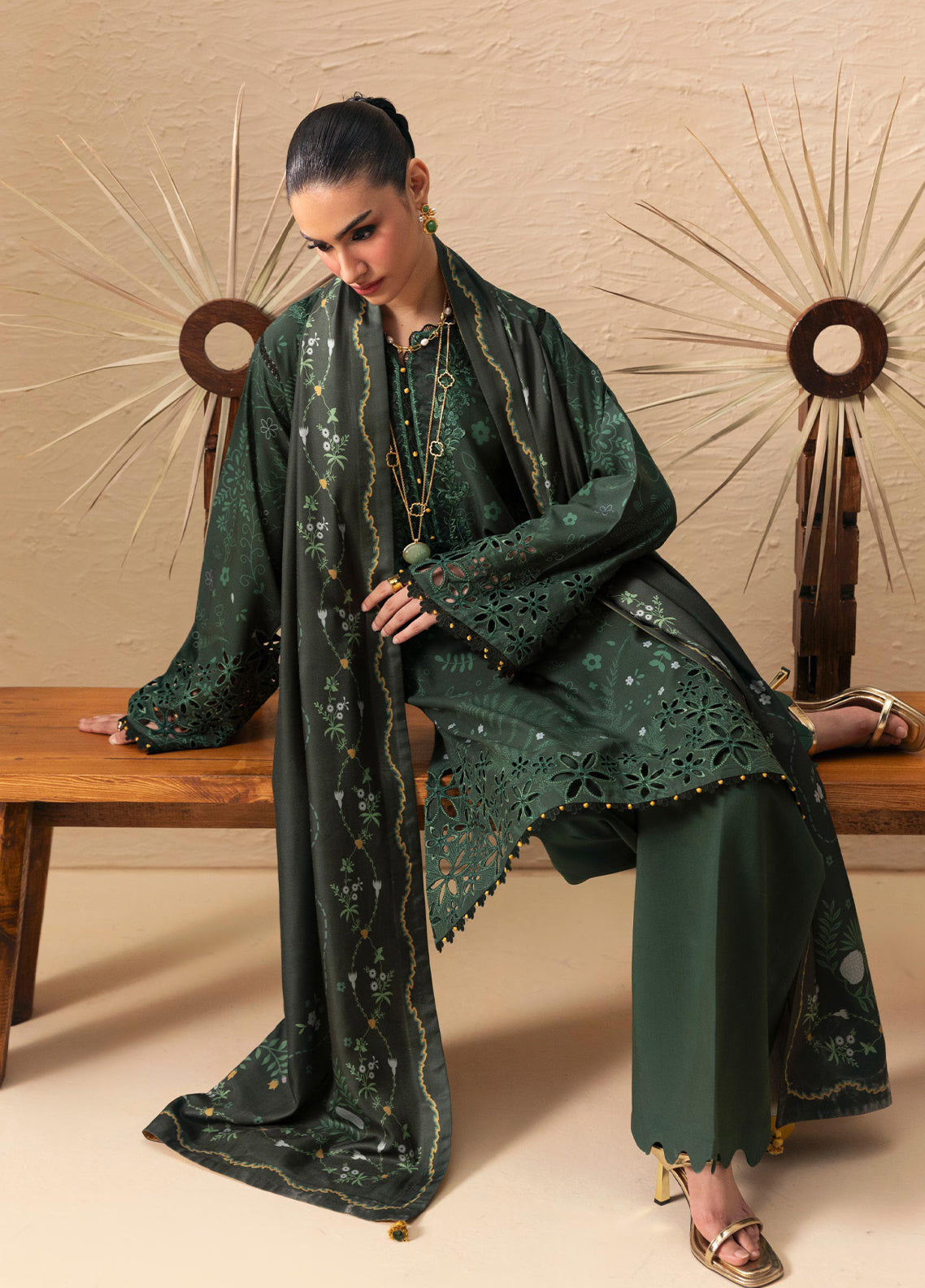 QPrints By Qalamkar Embroidered Slub Linen 3 Piece Unstitched Suit QLM26QW D-4B ELARIS QPrints By Qalamkar Embroidered Slub Linen 3 Piece Unstitched Suit QLM26QW D-4B ELARIS