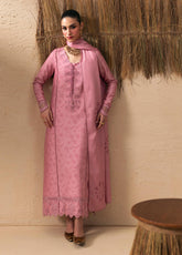 QPrints By Qalamkar Embroidered Slub Linen 3 Piece Unstitched Suit QLM26QW D-7A SEEMA