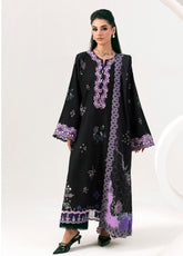 QPrints By Qalamkar Embroidered Slub Linen 3 Piece Unstitched Suit QLM26QW D-9B SAJAL