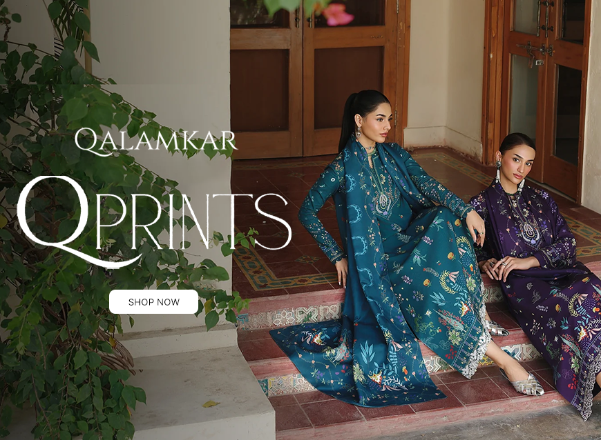 QPrints By Qalamkar Winter Unstitched Collection 2025 Royal Fashion