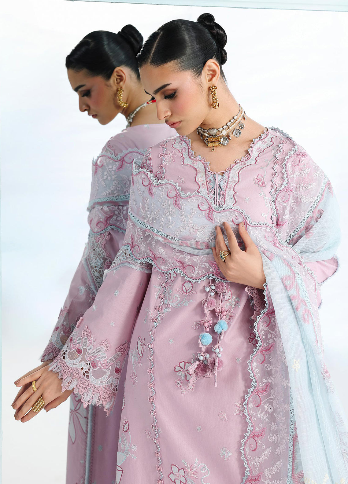 Qalamkar Festive Embroidered Lawn 3 Piece Unstitched Suit QLM26FL D-QFL-02 ISANE Qalamkar Festive Embroidered Lawn 3 Piece Unstitched Suit QLM26FL D-QFL-02 ISANE