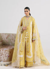 Qalamkar Festive Embroidered Lawn 3 Piece Unstitched Suit QLM26FL D-QFL-05 ZARIA