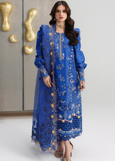 Qalamkar Festive Embroidered Lawn 3 Piece Unstitched Suit QLM26FL D-QFL-06 EMINA