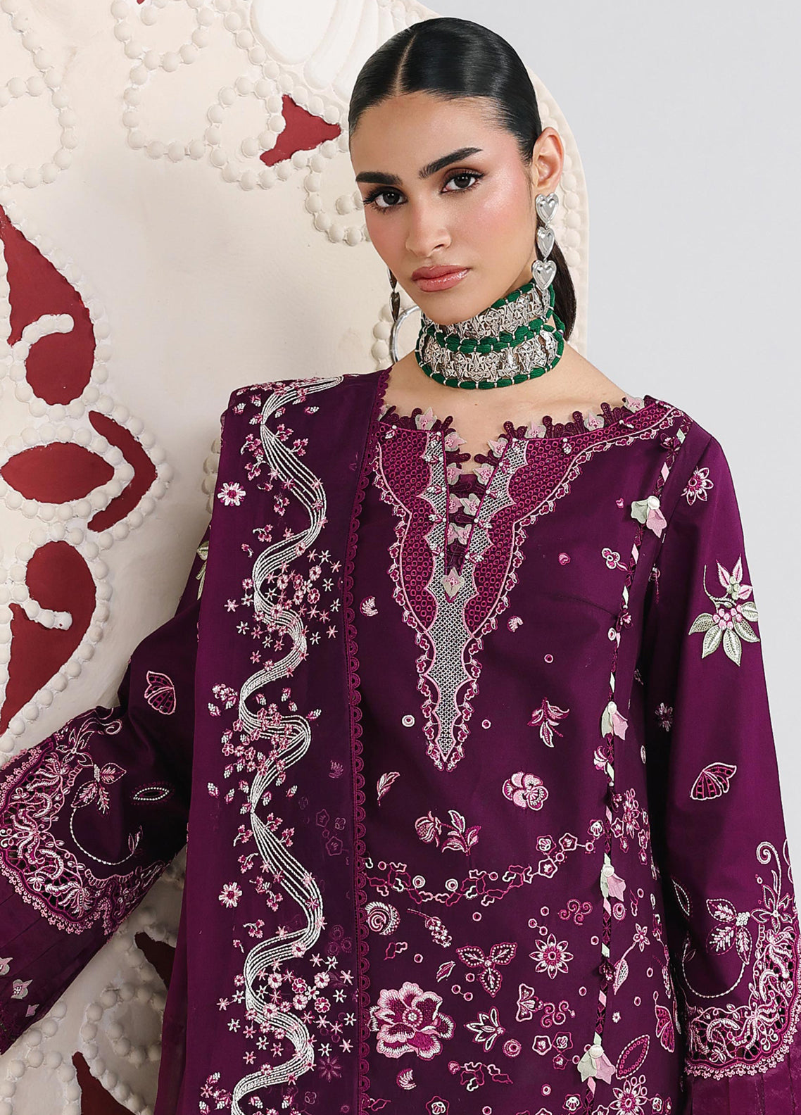Qalamkar Festive Embroidered Lawn 3 Piece Unstitched Suit QLM26FL D-QFL-10 TRESA Qalamkar Festive Embroidered Lawn 3 Piece Unstitched Suit QLM26FL D-QFL-10 TRESA