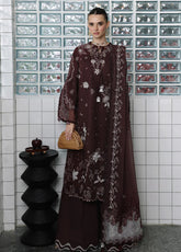 Qalamkar Luxury Chikankari Lawn 3 Piece Unstitched Suit QLM26CEE D-01 ESHAL