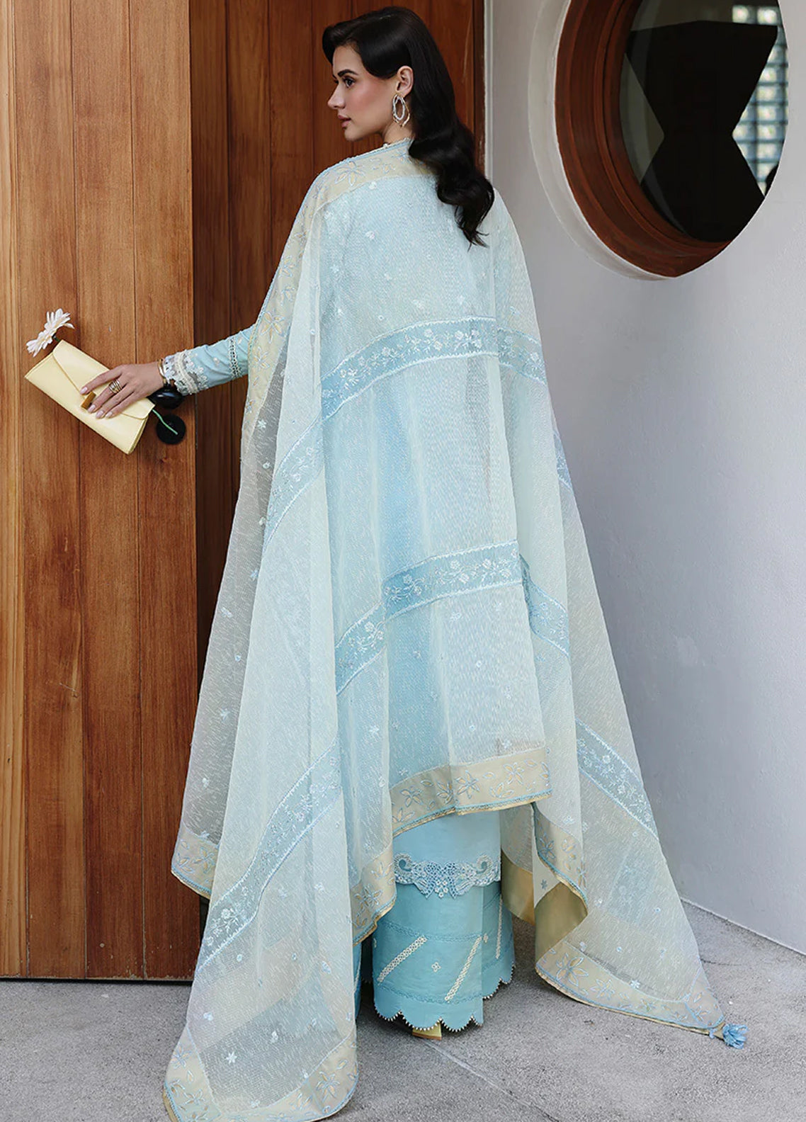 Qalamkar Luxury Chikankari Lawn 3 Piece Unstitched Suit QLM26CEE D-05 NAYRA Qalamkar Luxury Chikankari Lawn 3 Piece Unstitched Suit QLM26CEE D-05 NAYRA