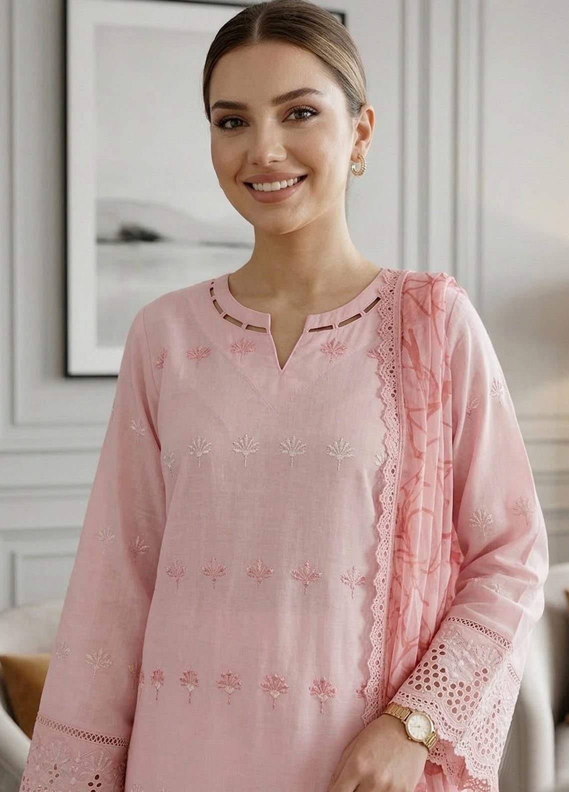 Qalamkari By Noorjahan Embroidered Lawn 3 Piece Unstitched Suit NJ26QEL D-05 Qalamkari By Noorjahan Embroidered Lawn 3 Piece Unstitched Suit NJ26QEL D-05