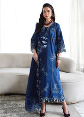 Qline By Qalamkar Embroidered Lawn 3 Piece Unstitched Suit QLM26QLL D-QKL-01 SORAI