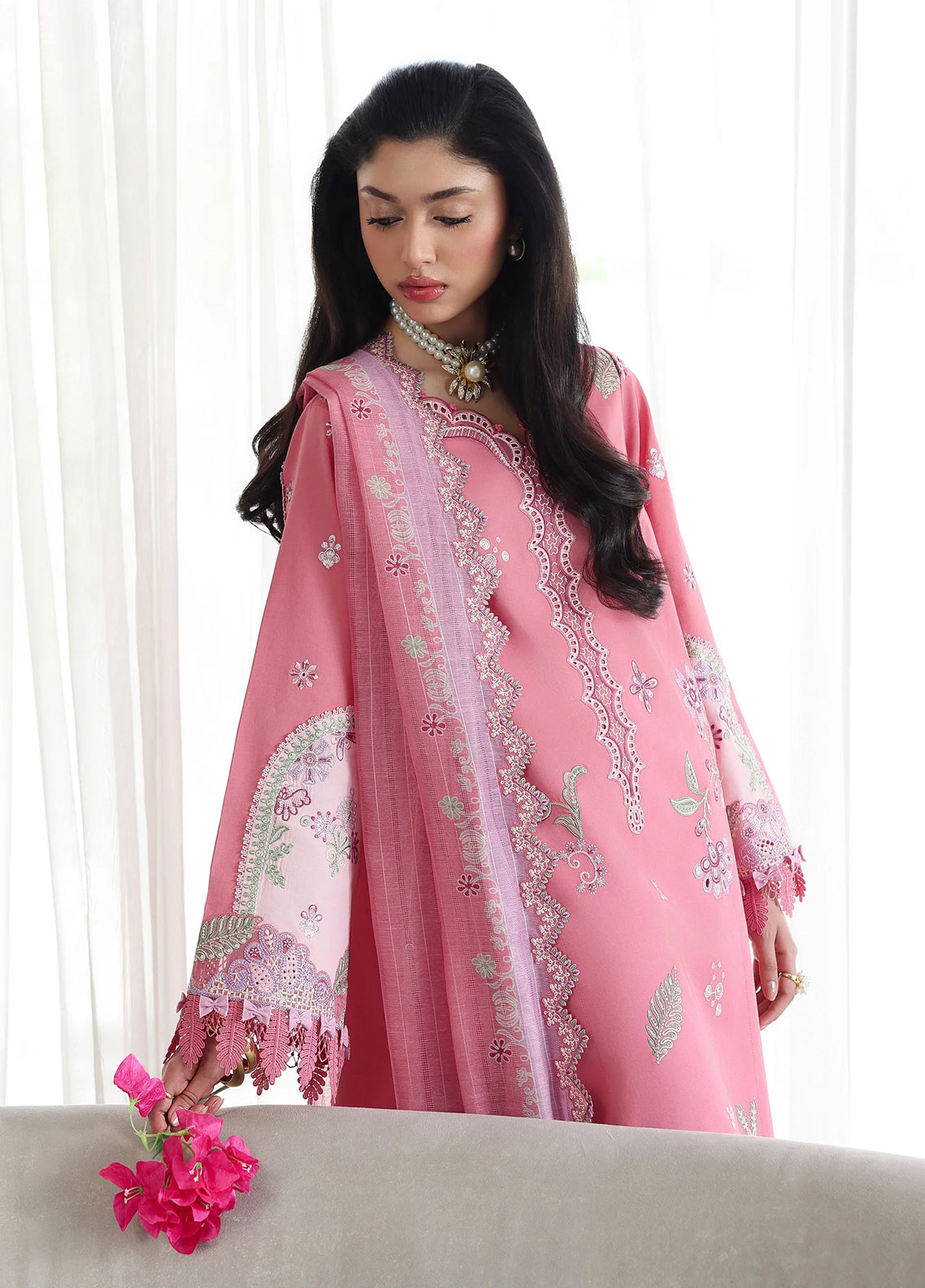 Qline By Qalamkar Embroidered Lawn 3 Piece Unstitched Suit QLM26QLL D-QKL-02 ABEER Qline By Qalamkar Embroidered Lawn 3 Piece Unstitched Suit QLM26QLL D-QKL-02 ABEER