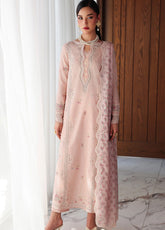 Qline By Qalamkar Embroidered Lawn 3 Piece Unstitched Suit QLM26QLL D-QKL-04 NAIRA