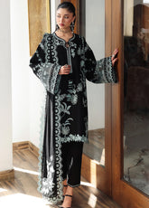 Qline By Qalamkar Embroidered Lawn 3 Piece Unstitched Suit QLM26QLL D-QKL-06 SANA