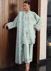 Qline By Qalamkar Embroidered Lawn 3 Piece Unstitched Suit QLM26QLL D-QKL-07 LEYA
