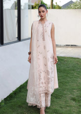Qline By Qalamkar Embroidered Lawn 3 Piece Unstitched Suit QLM26QLL D-QKL-10 MILA