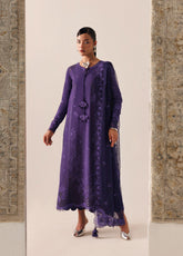Qline By Qalamkar Embroidered Linen 3 Piece Unstitched Suit QLM26QLLN D-QLW-05 ZEEMAL