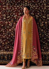 Qline By Qalamkar Embroidered Linen 3 Piece Unstitched Suit QLM26QLLN D-QLW-06 NYRA