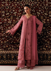 Qline By Qalamkar Embroidered Linen 3 Piece Unstitched Suit QLM26QLLN D-QLW-13 DANIYA