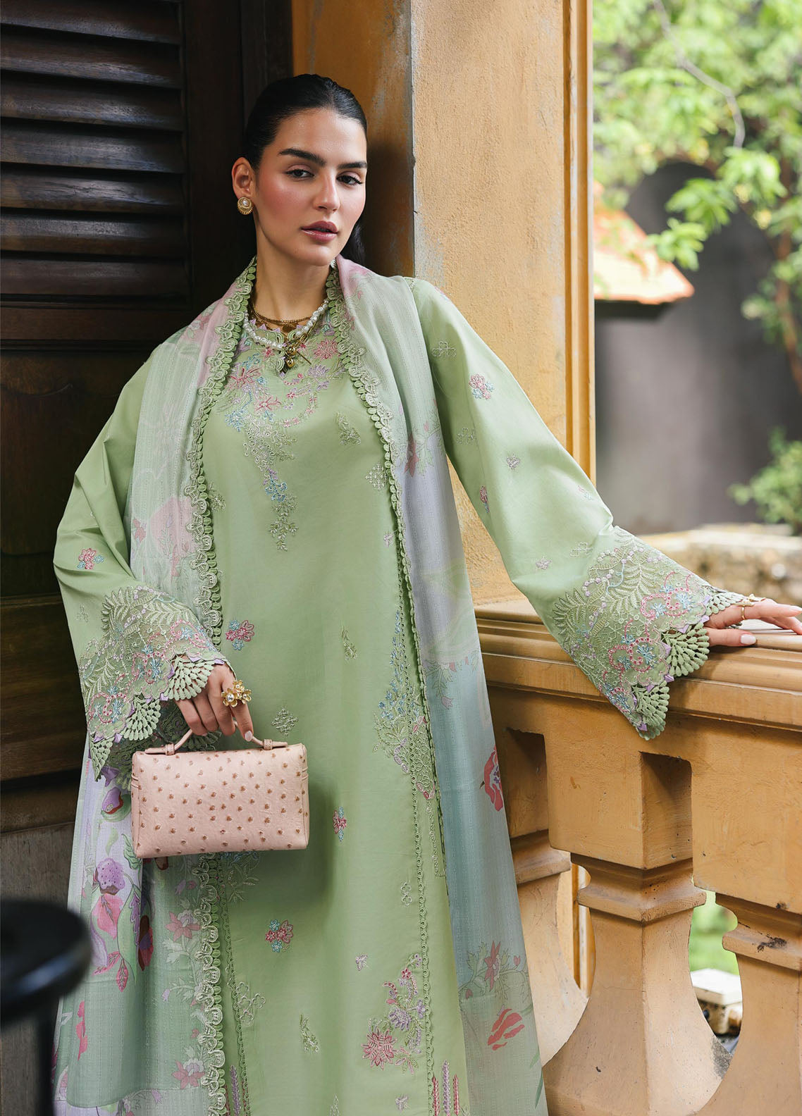 Qline by Qalamkar Embroidered Chikankari Lawn 3 Piece Unstitched Suit QLM26QL RP-15 RIVAH Qline by Qalamkar Embroidered Chikankari Lawn 3 Piece Unstitched Suit QLM26QL RP-15 RIVAH