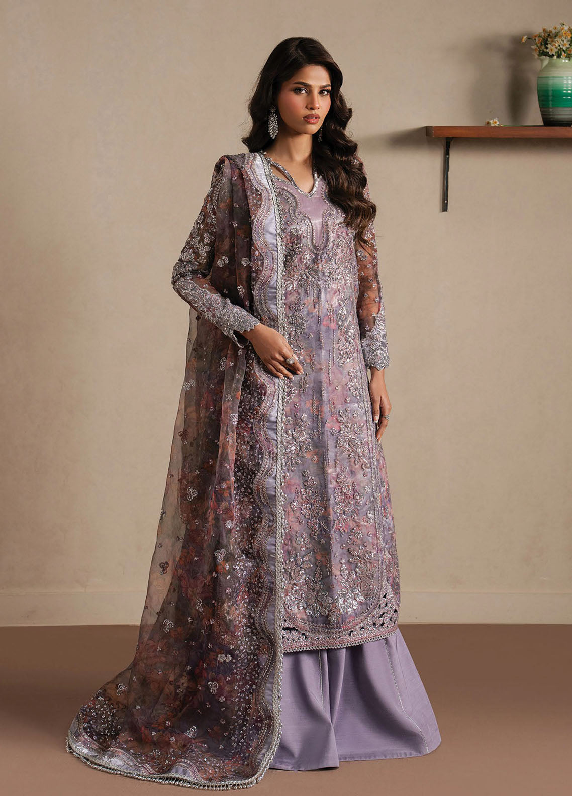 Qurbat By Ayzel Festive Embroidered Raw Silk 3 Piece Unstitched Suit AZL26QSF D-02 MAUJOOD Qurbat By Ayzel Festive Embroidered Raw Silk 3 Piece Unstitched Suit AZL26QSF D-02 MAUJOOD