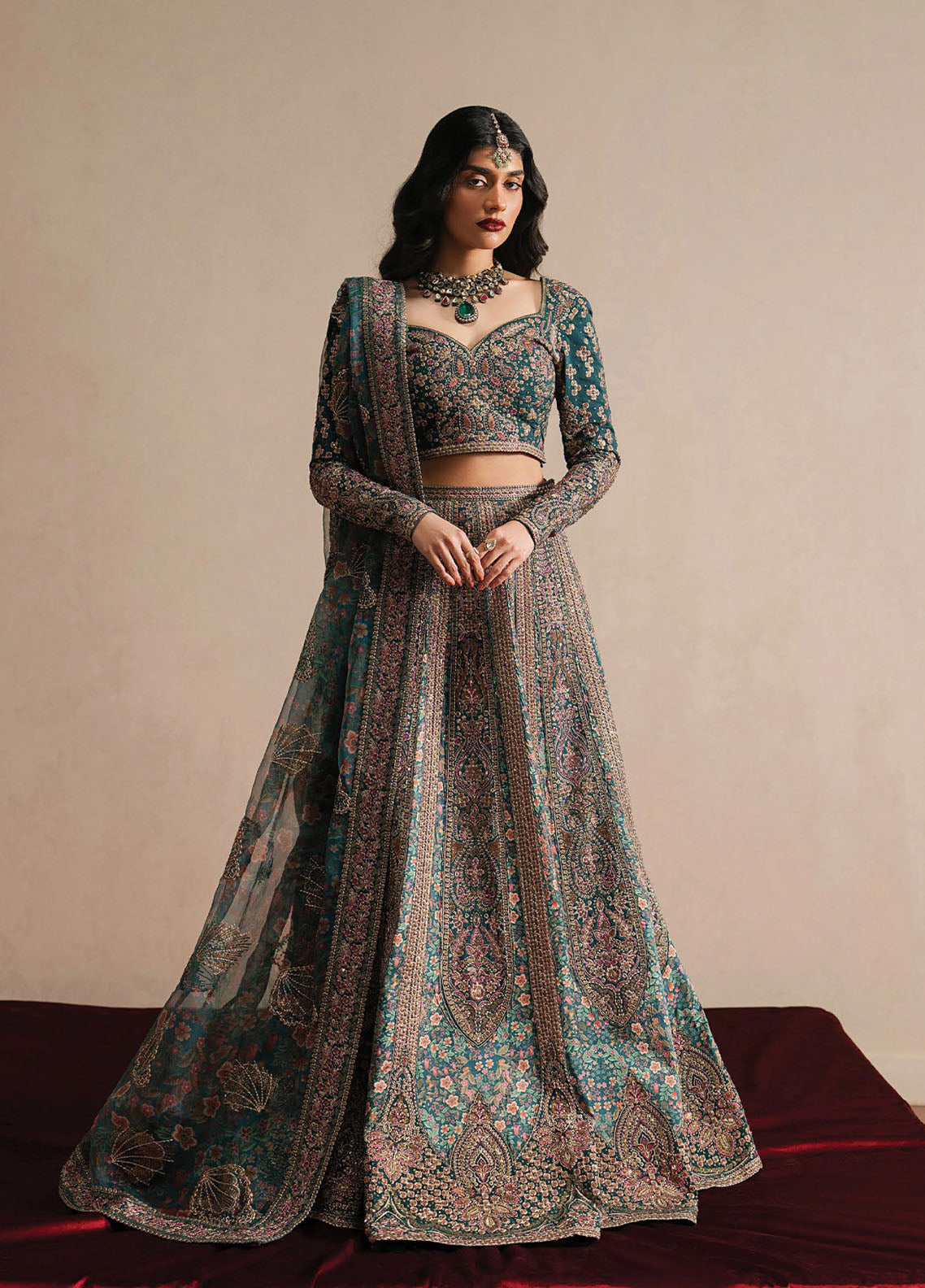 Qurbat By Ayzel Festive Embroidered Raw Silk 3 Piece Unstitched Suit AZL26QSF D-03 TASSAVUR Qurbat By Ayzel Festive Embroidered Raw Silk 3 Piece Unstitched Suit AZL26QSF D-03 TASSAVUR
