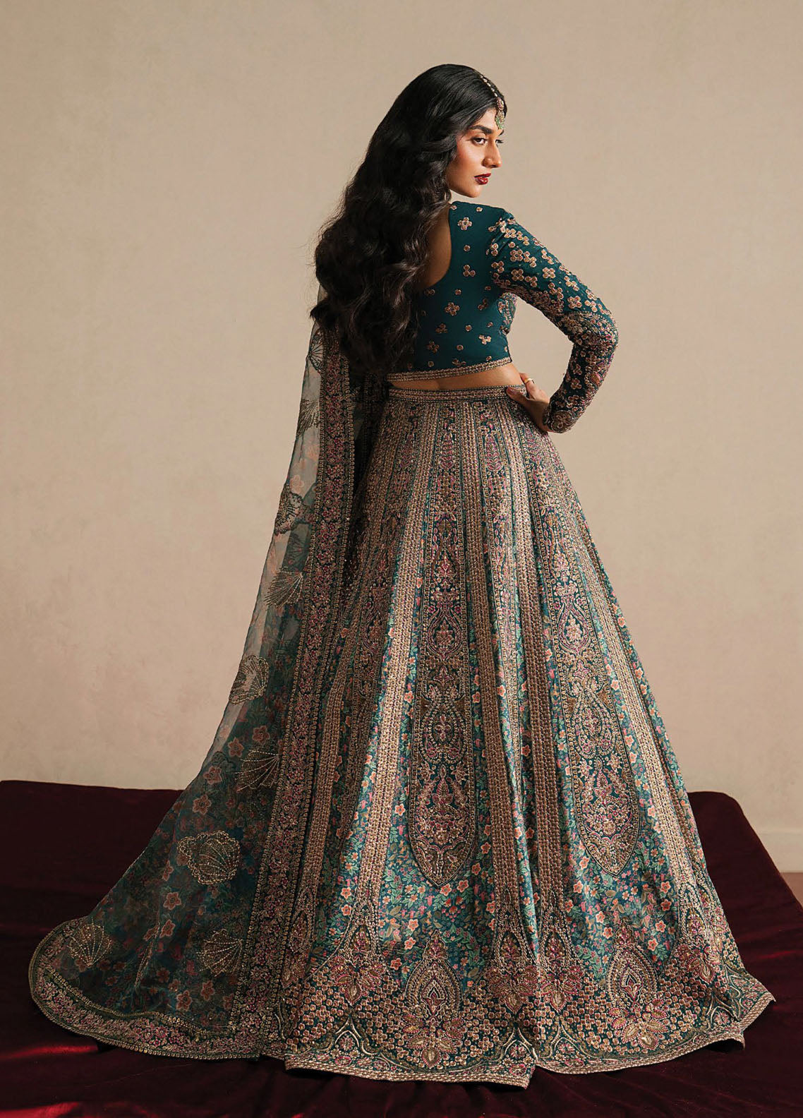 Qurbat By Ayzel Festive Embroidered Raw Silk 3 Piece Unstitched Suit AZL26QSF D-03 TASSAVUR Qurbat By Ayzel Festive Embroidered Raw Silk 3 Piece Unstitched Suit AZL26QSF D-03 TASSAVUR