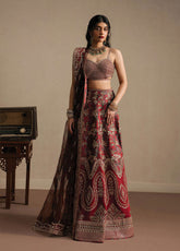 Qurbat By Ayzel Festive Embroidered Raw Silk 3 Piece Unstitched Suit AZL26QSF D-06 TAARUF