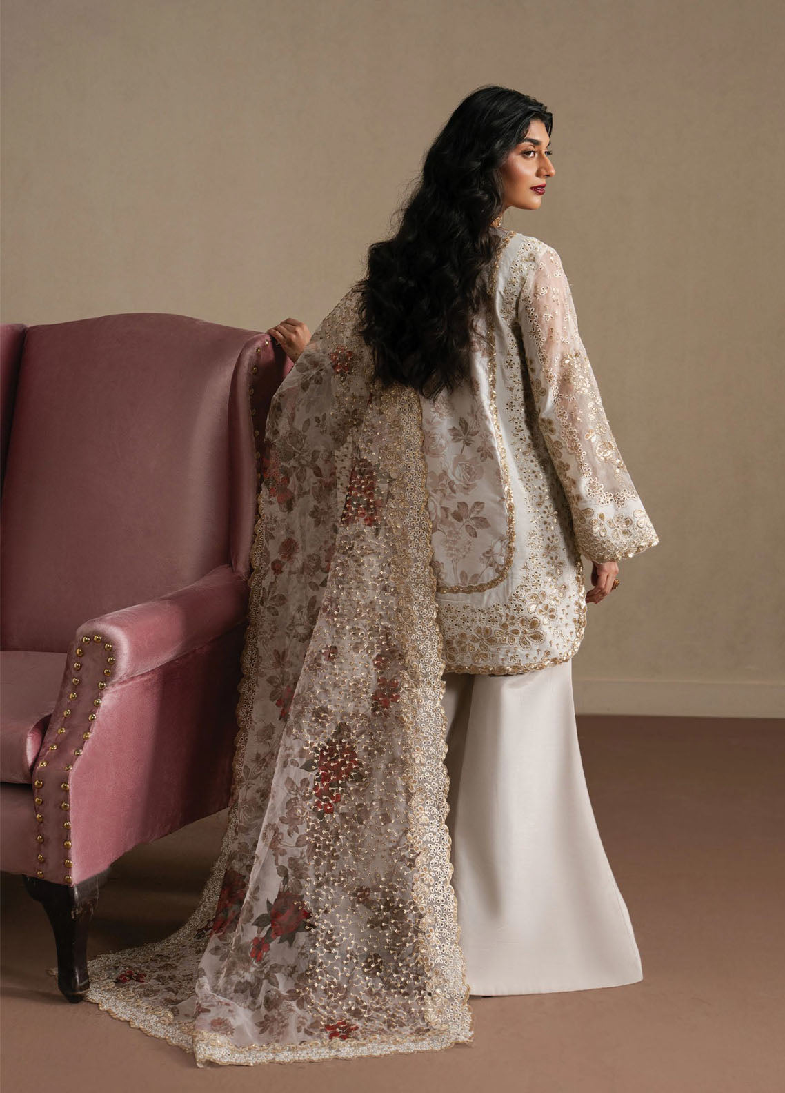 Qurbat By Ayzel Festive Embroidered Raw Silk 3 Piece Unstitched Suit AZL26QSF D-08 RIWAAYAT Qurbat By Ayzel Festive Embroidered Raw Silk 3 Piece Unstitched Suit AZL26QSF D-08 RIWAAYAT