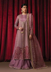 Qurbat By Ayzel Festive Embroidered Raw Silk 3 Piece Unstitched Suit AZL26QSF D-09 HUMNISHIN