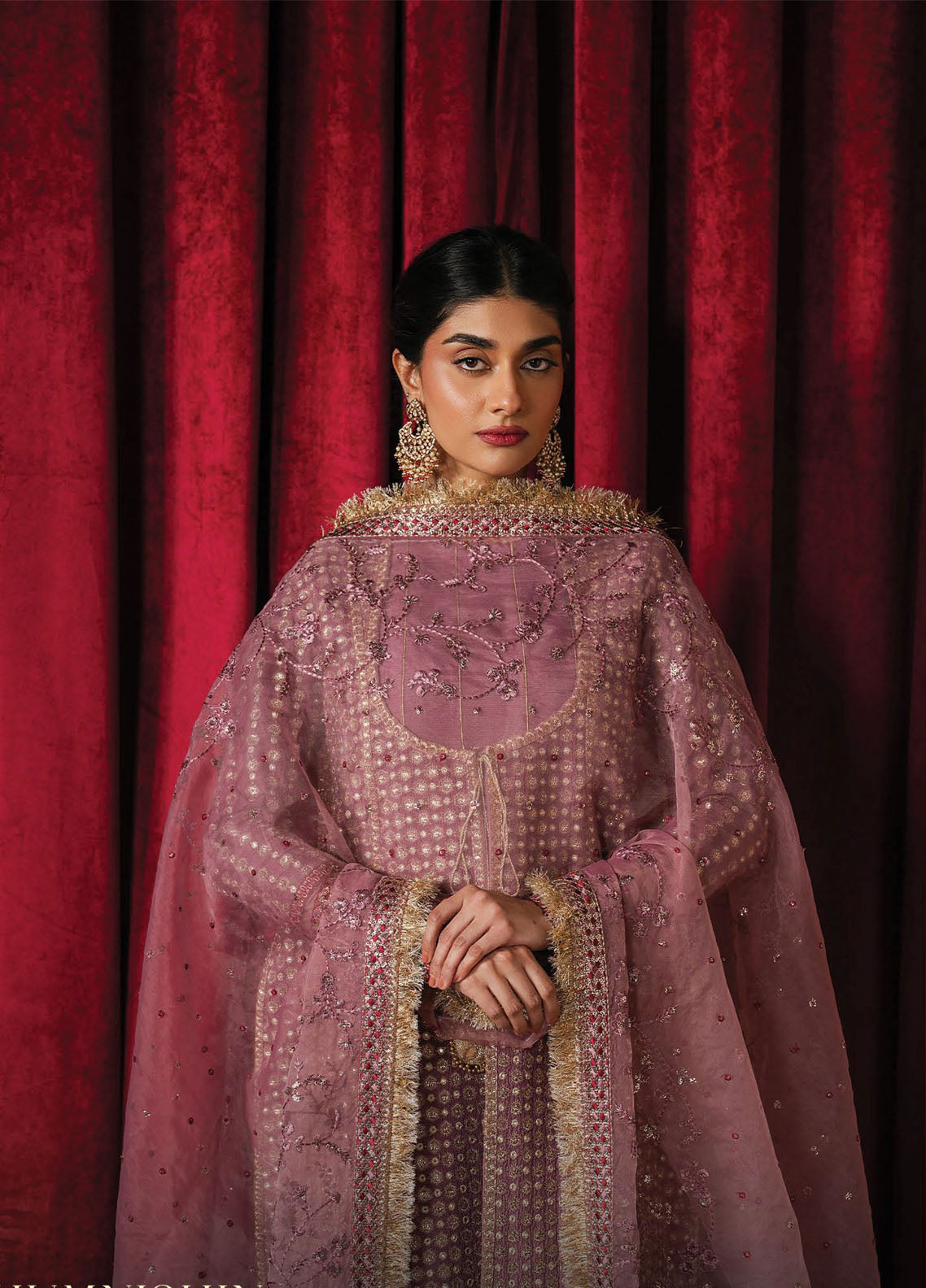 Qurbat By Ayzel Festive Embroidered Raw Silk 3 Piece Unstitched Suit AZL26QSF D-09 HUMNISHIN Qurbat By Ayzel Festive Embroidered Raw Silk 3 Piece Unstitched Suit AZL26QSF D-09 HUMNISHIN