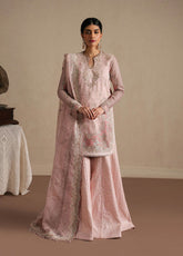 Qurbat By Ayzel Festive Embroidered Raw Silk 3 Piece Unstitched Suit AZL26QSF D-10 SILSILA