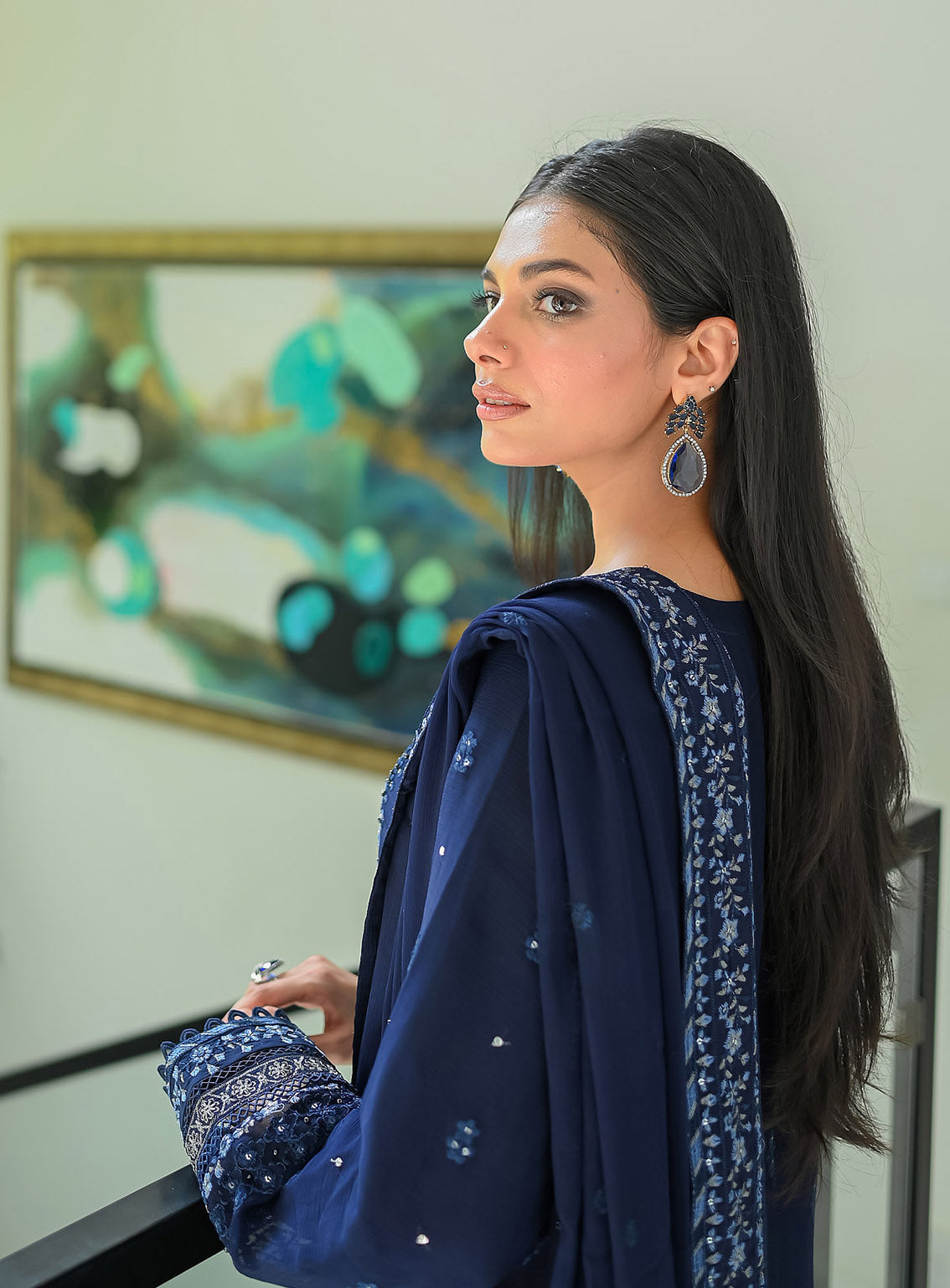 Raad Luxury Embroidered Chiffon 4 Piece Stitched Suit RD24LEF RA01-0002 Raad Luxury Embroidered Chiffon 4 Piece Stitched Suit RD24LEF RA01-0002