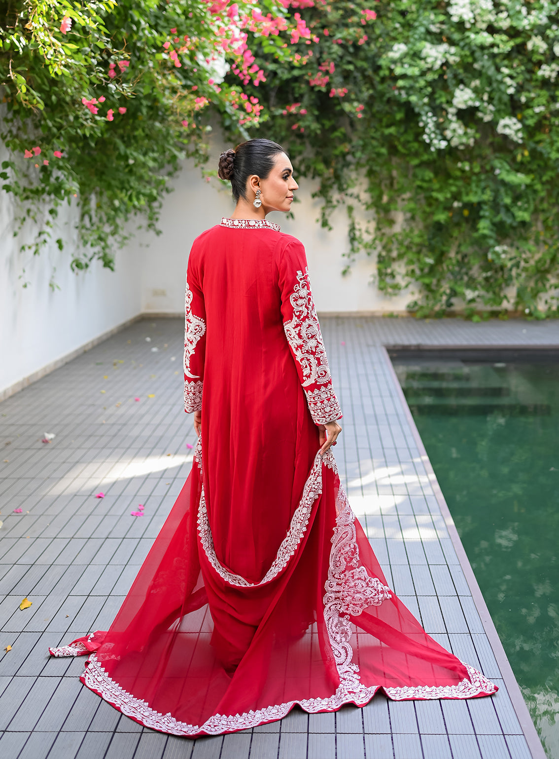 Raad Luxury Embroidered Chiffon 3 Piece Stitched Suit RD24LEF RA-07 MN Raad Luxury Embroidered Chiffon 3 Piece Stitched Suit RD24LEF RA-07 MN