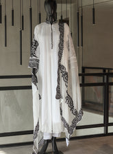 Raad Luxury Embroidered Chiffon 3 Piece Stitched Suit RD24LEF RA07-5255