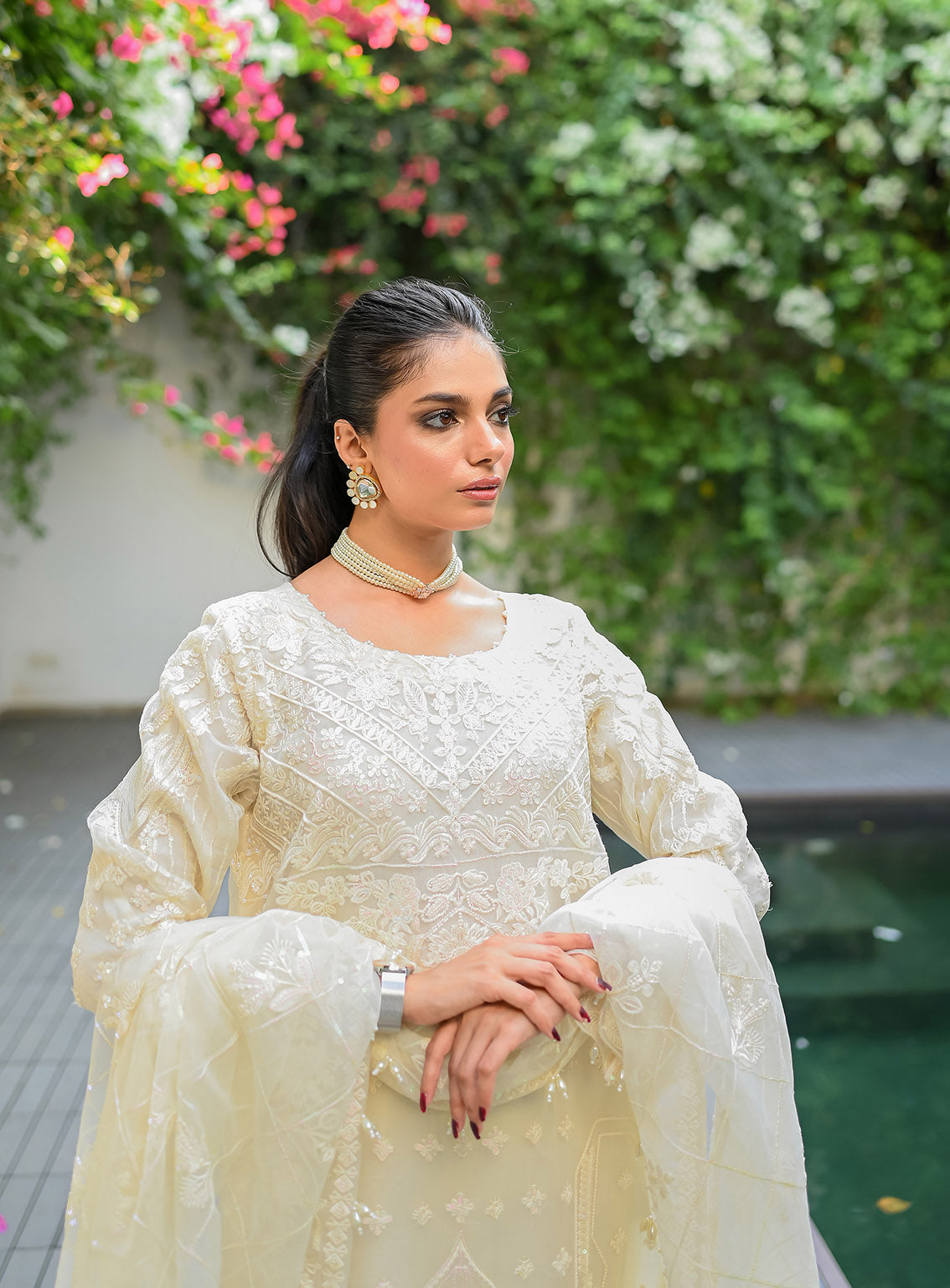 Raad Luxury Embroidered Organza 3 Piece Stitched Suit RD24LEF RA08-8386 Raad Luxury Embroidered Organza 3 Piece Stitched Suit RD24LEF RA08-8386