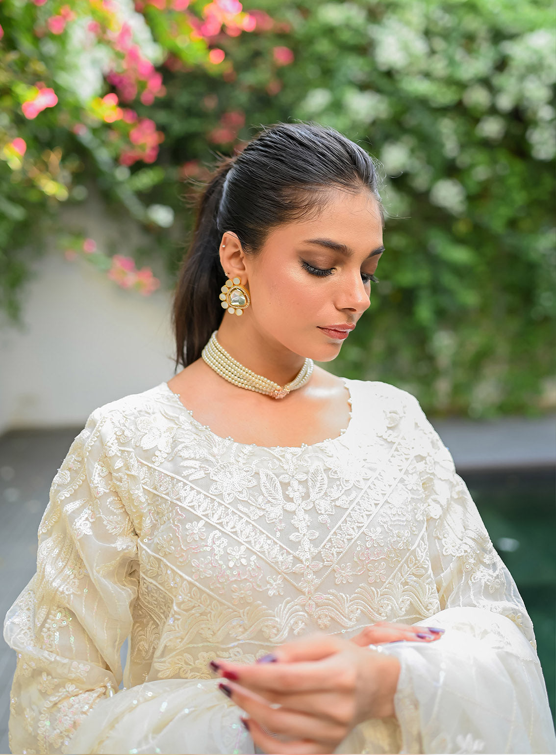 Raad Luxury Embroidered Organza 3 Piece Stitched Suit RD24LEF RA08-8386 Raad Luxury Embroidered Organza 3 Piece Stitched Suit RD24LEF RA08-8386